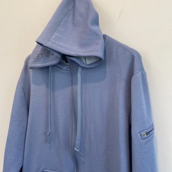 Hylete Mens Zip Front Hoodie - Picture 2 of 10